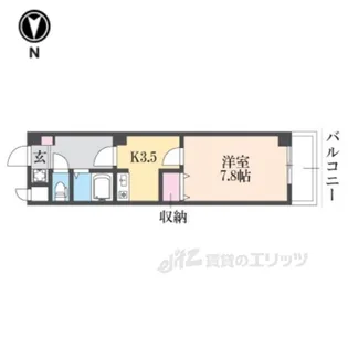 杉ヶ中町ビル【5階】の間取り