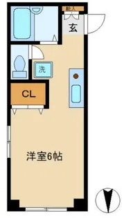 メゾンオータケ【2階】の間取り