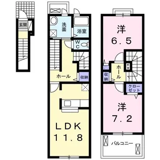 ピノ・モンテ C【2階】の間取り