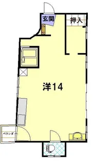 ロイヤル伊集院ビル【4階】の間取り