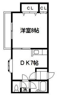 ハイムウィッシュ【1階】の間取り