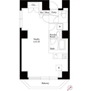 レジデンス1870【7階】の間取り