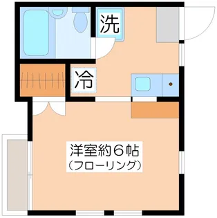 メゾンジョリ【2階】の間取り