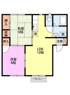 べレール【1階】の間取り