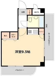 ライオンズマンション東長崎第3【6階】の間取り
