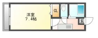 クイーンパレス【3階】の間取り