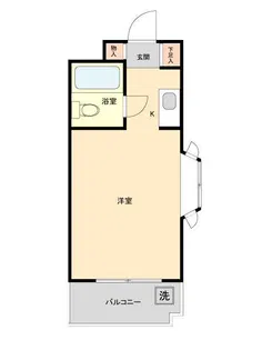 ユースフル中野坂上【5階】の間取り