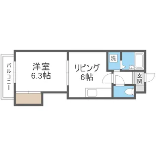 フィオーレセレスト【3階】の間取り