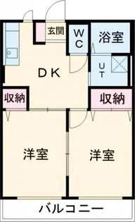 ラグーナB【1階】の間取り
