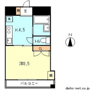 ベラミ【3階】の間取り