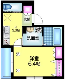ル・クロ・シャンティ【2階】の間取り