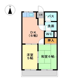 コーポ光【3階】の間取り