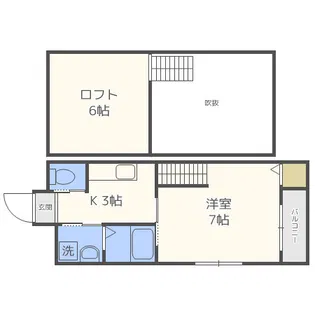 グランパーク城南EAST【2階】の間取り