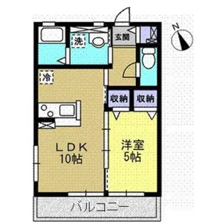 CASA BLANCA【2階】の間取り