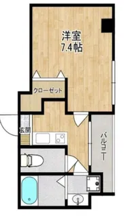 グランステージ東池袋【2階】の間取り