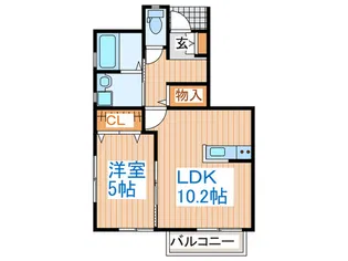 リアン・A【1階】の間取り