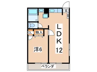 アークドリーム【2階】の間取り
