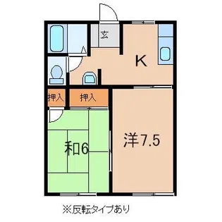 グリーンアピア【1階】の間取り