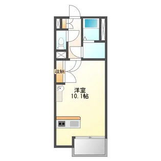 デュルナーレ日名【2階】の間取り