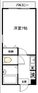 セントラルビレッジ横浜【2階】の間取り