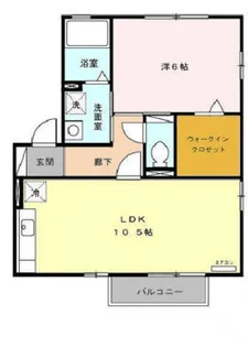 愛知県名古屋市緑区大高町字中屋敷【アパート】の間取り