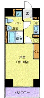 Access湘南平塚【12階】の間取り