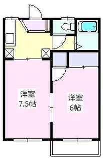 ファミリーステージC棟【2階】の間取り