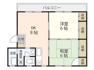 パークハイム翠町【1階】の間取り