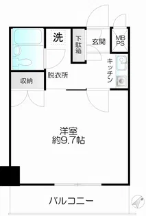 ダイアパレス浅草第2【3階】の間取り