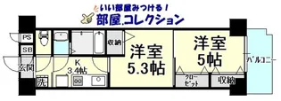 福岡県北九州市小倉北区片野1【マンション】の間取り