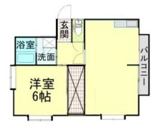 サンシティ F【2階】の間取り