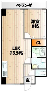 プレアール大田町【3階】の間取り