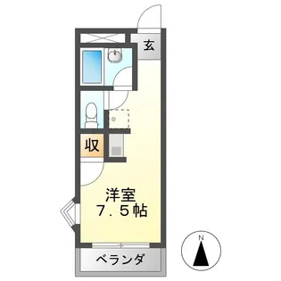 エントピア岐阜 I【2階】の間取り