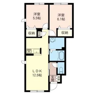 Sha Maison TAKEII【1階】の間取り