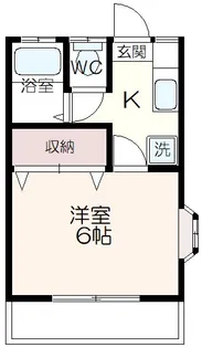 マルヨシコーポ84【2階】の間取り