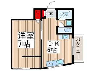 べるべ-る高石神【2階】の間取り