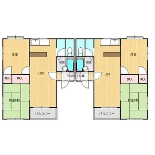ツインズ【1階】の間取り