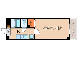 グレイシィ桂【3階】の間取り