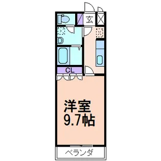 ルミエールM【1階】の間取り