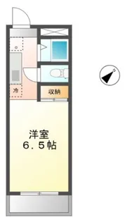 セントフォレスト下中野B【4階】の間取り