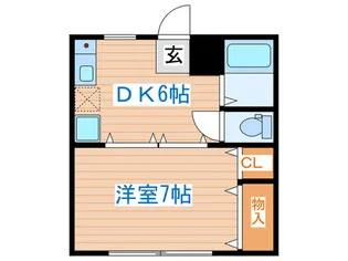 ボンメゾン【2階】の間取り
