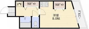 広島県広島市東区牛田本町2【マンション】の間取り