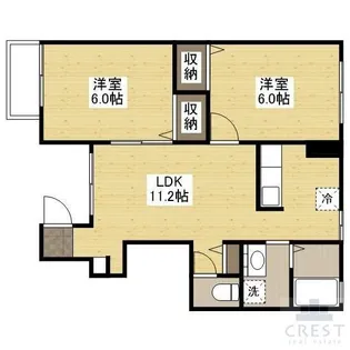 パステルK【1階】の間取り