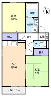パストラル弐番館【2階】の間取り