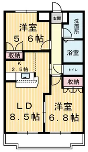 エスポアールSIII【1階】の間取り