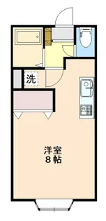 代官町ハウスII【3階】の間取り