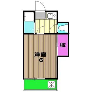 泉ハウス【1階】の間取り