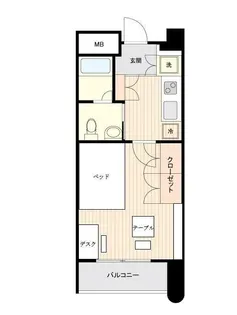 メゾン大塚【9階】の間取り