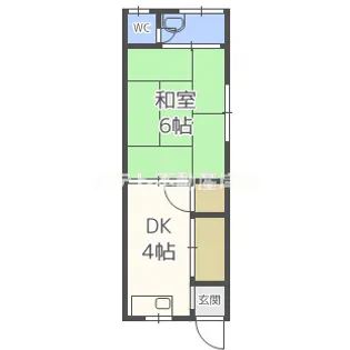 マンション東雲【1階】の間取り