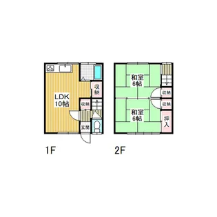 たわら荘【1階】の間取り